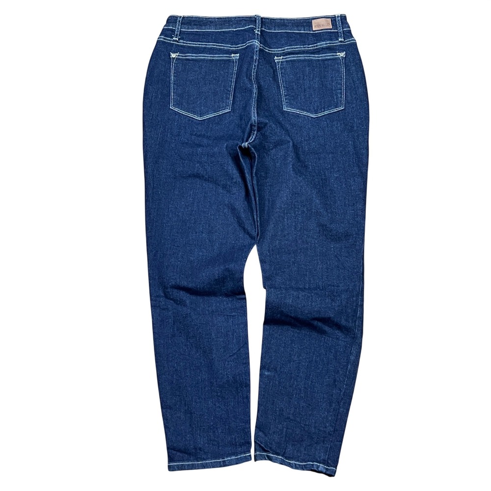 Judy Blue Mom Jeans Dark Wash High Rise Tapered Leg JB88273 DK Womens 15/32 - Picture 6 of 16
